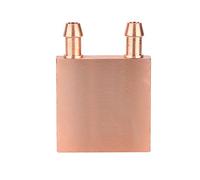 Pure Copper Water Cooling Block, 40 * 40 * 10mm/ 1.57 * 1.57 * 0.39 inch Liquid Water Cooler for Graphics GPU/CPU Cooling.