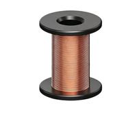 Pure Copper Wire 1roll Solid Copper Wire Round Solid Bare Copper Coil T2 0.2/0.5/1/1.5-2.5mm Pure Copper Line for Cable Transformers Inductors(2mm)