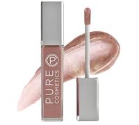 Pure Cosmetics Pure Illumination Natural Hydrating Lip Gloss Push Button Light Up with Mirror - Cosmic Latte, 0.30 fl. oz....