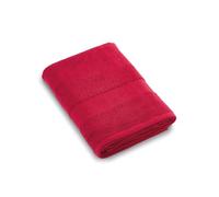 Pure Cotton - Set of 2 Towels & 2 Bath Sheets - Combed Cotton Fabric - Standard 100 Oeko-TEX - Washable 40°C - 2 x 50 x 100 cm / 2 x 70 x 140 cm - Burgundy
