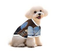 Pure Cotton T-Shirt for Pets - Soft Breathable Dog & Cat Shirt | All-Over Print Short Sleeve Tee for Small Dogs Puppy Boy Girl | Summer Cooling Pet Clothing Fantasy art outside the window L