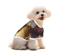Pure Cotton T-Shirt for Pets - Soft Breathable Dog & Cat Shirt | All-Over Print Short Sleeve Tee for Small Dogs Puppy Boy Girl | Summer Cooling Pet Clothing Ancient Persian cities M