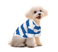 Pure Cotton T-Shirt for Pets - Soft Breathable Dog & Cat Shirt | All-Over Print Short Sleeve Tee for Small Dogs Puppy Boy Girl | Summer Cooling Pet Clothing Greek flag S