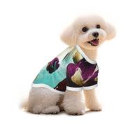 Pure Cotton T-Shirt for Pets - Soft Breathable Dog & Cat Shirt | All-Over Print Short Sleeve Tee for Small Dogs Puppy Boy Girl | Summer Cooling Pet Clothing Half human, half Angus bull L