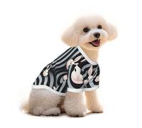 Pure Cotton T-Shirt for Pets - Soft Breathable Dog & Cat Shirt | All-Over Print Short Sleeve Tee for Small Dogs Puppy Boy Girl | Summer Cooling Pet Clothing Visual illusion art L