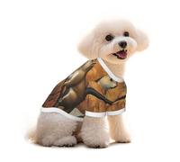 Pure Cotton T-Shirt for Pets - Soft Breathable Dog & Cat Shirt | All-Over Print Short Sleeve Tee for Small Dogs Puppy Boy Girl | Summer Cooling Pet Clothing Happy Couple Squirrel S