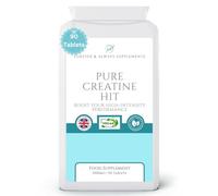 Pure Creatine HIT - Creatine Monohydrate 3000mg Per Serving - 90 Tablets. Clean, Vegan & Keto Friendly - Supporting Short-Term, high-Intensity Performance