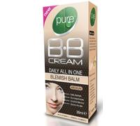 Pure Daily all in one Blemish Balm BB Cream Medium 30ml - packed by Black Nore Gifts