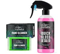 Pure Definition Car Clay Bar Kit, Fine Grade Claybar Block & Detail Lube Spray, Auto Detailing (500ml 100g)