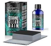 Pure Definition Ceramic Glass Coating, Water Repellent Car Windscreen Coating For Cleaner Windows, Increases Crystal Clear Visibility When Driving In The Wet, Ceramic Clear Rain (30ml)