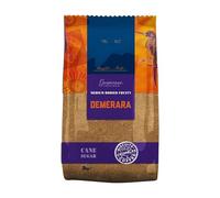 Pure Demerara Sugar - 3 kg Bag | Medium-crystal Light Brown Cane Sugar with Natural Caramel Notes - Vegan, Kosher, Gluten-Free | Packed by Saras Foods Uk