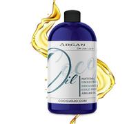 Pure Deodorised Argan Oil - All Natural - Moroccan Argan Oil - Filtered to Reduce Smell - Perfect for Skin, Face, Hair, Nails - Reduced Scent - (16 oz)