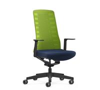 Pure Edition Active Office swivel chair Interchair Green - blue - PU21A19 04