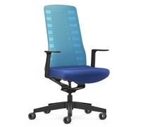 Pure Edition Active Office swivel chair Interchair Light blue - blue - PU21A19 06
