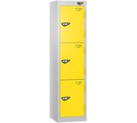 Pure Education 3 Door - Lemon Yellow Locker