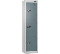 Pure Education 3 Door - Slate Grey Locker