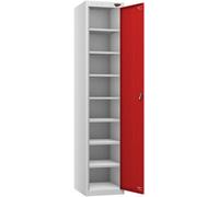 Pure Eight Bay Flame Red Laptop Locker
