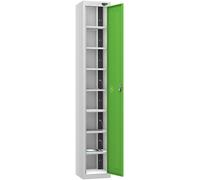 Pure Eight Bay Forest Green Tablet Locker (with charging)