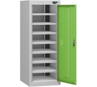 Pure Eight Bay Low Forest Green Laptop Locker (with charging)