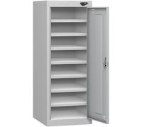 Pure Eight Bay Low Pearl Silver Laptop Locker