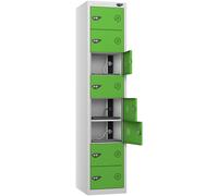 Pure Eight Door Forest Green Laptop Locker (with charging)