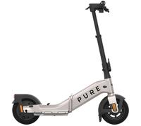 Pure Electric Advance Flex Folding Electric Scooter - Platinum Silver, Silver/Grey