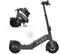 PURE ELECTRIC Pure Advance Flex Folding Electric Scooter - Mercury Grey, Silver/Grey