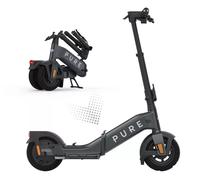 Pure Advance Flex Platinum Silver Electric Scooter