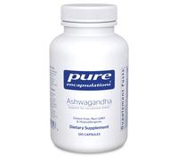 Pure Encapsulations Ashwagandha - 500 mg Ashwagandha Extract - Metabolism & Stress Support - Immune Support - GMO Free & Vegan - 120 Capsules