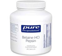 Pure Encapsulations Betaine HCl Pepsin Capsules 250 Capsules