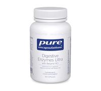 Pure Encapsulations Digestive Enzymes Ultra with Betaine HCl - Vegetarian Digestive Enzymes - Lactose, Protein & Fat Digestion - 90 Capsules
