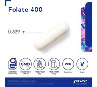 Pure Encapsulations Folate 400 Capsules 90 Units One Size