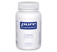 Pure Encapsulations L-Lysine 500mg, 90 Vegetarian Capsules | Essential Free-Form Amino Acid, 500mg L-Lysine per Serving, Involved in a Wide Range of Metabolic Functions