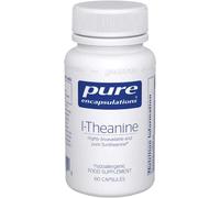 Pure Encapsulations - L-Theanine - Hypoallergenic Active Green Tea Extract Supplement - 60 Capsules