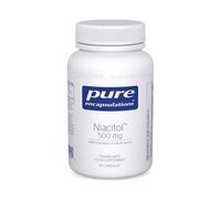 Pure Encapsulations Niacitol (Vitamin B3) 500mg - Niacin Supplement for Metabolism Support, Tiredness and Fatigue - 60 Vegetarian Capsules