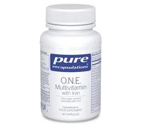 Pure Encapsulations O.N.E. Multivitamin With Iron Capsules 30 Capsules