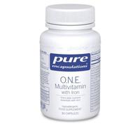 Pure Encapsulations O.N.E. Multivitamin With Iron Capsules 30 Capsules
