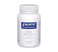 Pure Encapsulations O.N.E. Multivitamin with Iron - with B Vitamins, Folate, Zinc and Vitamins A, B, C, D, E and K in Highly Bioavailable Forms, 60 Capsules