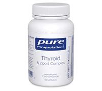 Pure Encapsulations Thyroid Support Complex - Blend of Vitamins and Minerals - Reduces Fatigue, Supports Energy and Thyroid Function - Includes Vitamin C, Iodine, Selenium, and Zinc - 60 Capsules