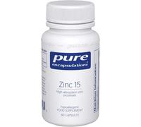 Pure Encapsulations Zinc 15 Capsules 60