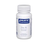 Pure Encapsulations Zinc 15 - Zinc Picolinate 15mg - Highly Absorbable Hypoallergenic Immune System Supplement - Fertility Supplement - Hair, Skin &