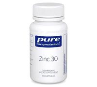 Pure Encapsulations Zinc 30 Capsules 60 Capsules