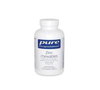 Pure Encapsulations Zinc Complex, 100 Chewable Tablets | Immune, Skin, Hair, Nails & Vision Support, Three Organic Zinc Forms for Optimal Bioavailability & Tolerance
