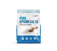 Pure Epsom Salts 10kg, Total Body Therapy, 100% Pure Premium Quality Magnesium Sulphate Traditional Bath Soak, Fine 1.4mm Easily Dissolvable Grain Size, Vegan Friendly by The Intelligent Health