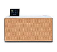 Pure Evoke Home All-in-One Music System (DAB+/FM radio, internet radio, Spotify Connect, Bluetooth, CD-Player) Special Edition White/Wood