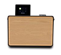 Pure Evoke Play - Stereo system with cherry wood design, portable music player with 40 watts, Internet radio, DAB+, FM, Bluetooth, Spotify Connect, color display and carry handle - Black