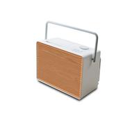 Pure Evoke Play portable Music System for indoor and outdoor (DAB+/FM radio, internet radio, Spotify Connect, Bluetooth) Special Edition White/Wood