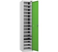 Pure Fifteen Bay Forest Green Laptop Locker (with charging)