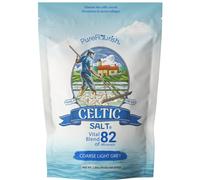Pure Flourish Celtic Salt - 600g | 100% Organic Unrefined Celtic Salt | Rich in 82+ Essential Minerals | Hand Harvested Light Grey Celtic Salt Crysta