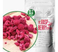Pure Freeze Dried Raspberry Pieces | Broken Dried Raspberries | 100% Fruit Bits Instead of Raspberry Flavouring or Frozen Berry Powder | Raw Vegan Freeze Dried Raspberry Crumb | ZingyZoo